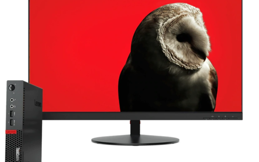 ThinkCentre M 시리즈 초소형 데스크탑: 완벽한 기능의 마이크로 데스크탑